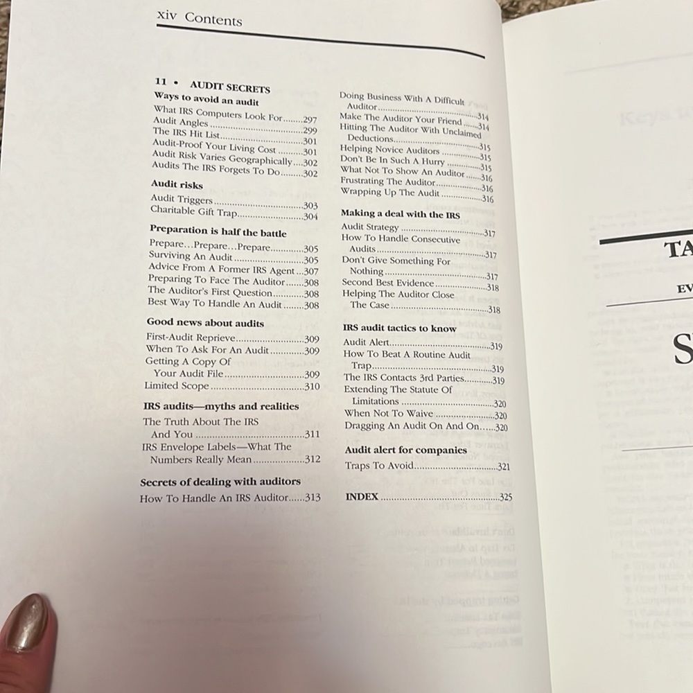 TAX LOOPHOLES BOOK - Picture 16 of 16